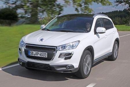 Peugeot 4008, Frontansicht