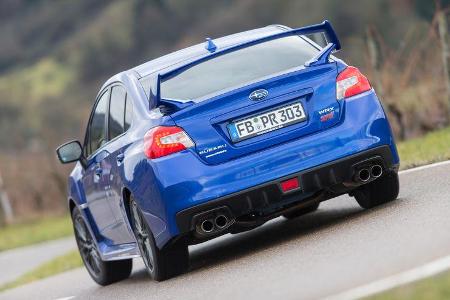 Subaru WRX STi, Heckansicht