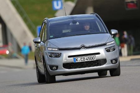 Citroën Grand C4 Picasso BlueHDi 150, Frontansicht