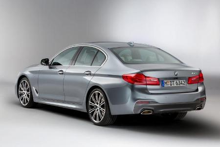 BMW 540i xDrive, Heckansicht