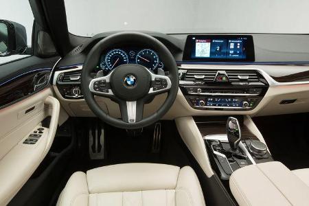 BMW 540i xDrive, Cockpit