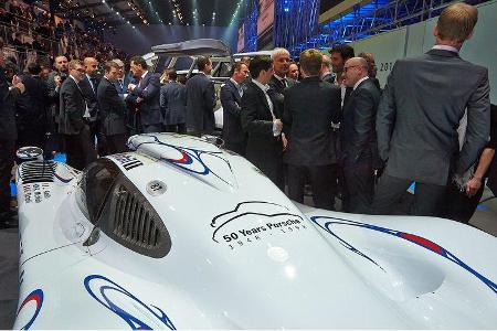 Porsche Motorsport , Genfer Autosalon, Messe 2014