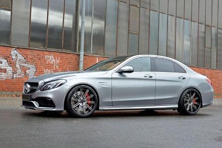 HS Motorsport, MEC Design, Mercedes-AMG C 63, Tuning, Felgen, Auspuff