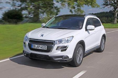 Peugeot 4008 HDi 115 Allure, Frontansicht