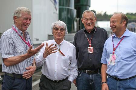 Peter Voll - Bernie Ecclestone - Paul Rosche - Raimund Kupferschmid - Formel 1