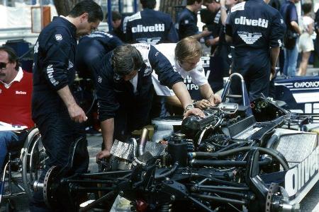 Brabham-BMW BT55 - BMW Turbo - Vierzylinder - GP Monaco 1986 - Formel 1