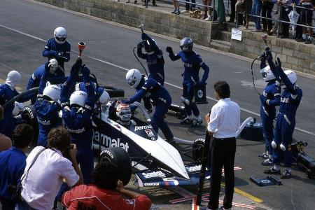 Brabham-BMW BT52B Turbo - Nelson Piquet - GP England 1983 - Silverstone - Formel 1