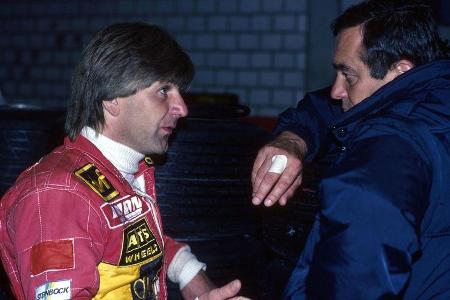 Manfred Winkelhock - Paul Rosche - GP Deutschland 1983 - Formel 1