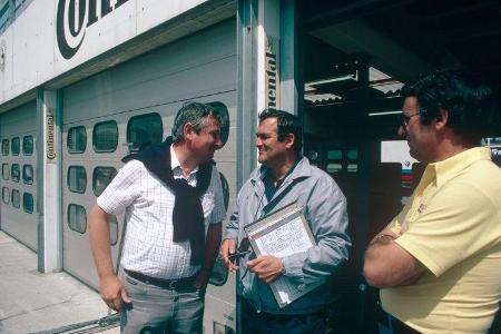 Norbert Singer - Paul Rosche - Hockenheim 1983 - Testfahrten - Formel 1