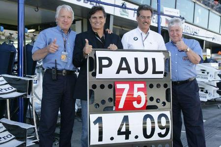 Charlie Whiting - Nelson Piquet - Mario Theissen - Herbie Blash - Formel 1