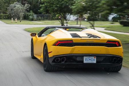 Lamborghini Huracán Spyder - Supersportwagen - Cabrio - Fahrbericht - 01/16