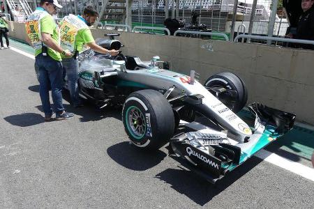Lewis Hamilton - Mercedes - GP Brasilien - Sao Paulo - Interlagos - Donnerstag - 10.11.2016