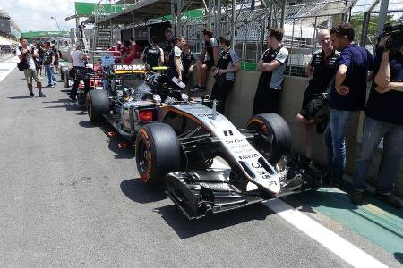 Force India - GP Brasilien - Sao Paulo - Interlagos - Donnerstag - 10.11.2016