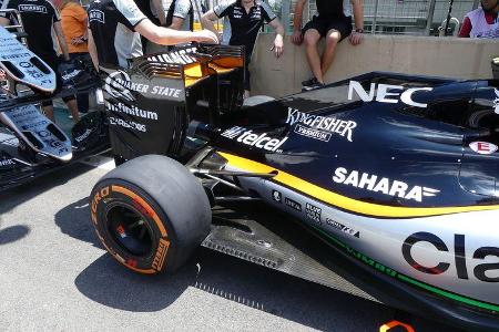 Force India - GP Brasilien - Sao Paulo - Interlagos - Donnerstag - 10.11.2016