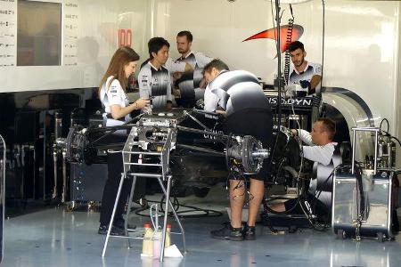 McLaren-Honda - GP Brasilien - Sao Paulo - Interlagos - Donnerstag - 10.11.2016