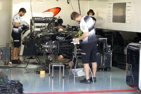 McLaren-Honda - GP Brasilien - Sao Paulo - Interlagos - Donnerstag - 10.11.2016