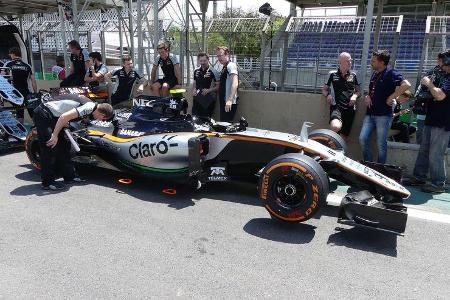 Force India - GP Brasilien - Sao Paulo - Interlagos - Donnerstag - 10.11.2016