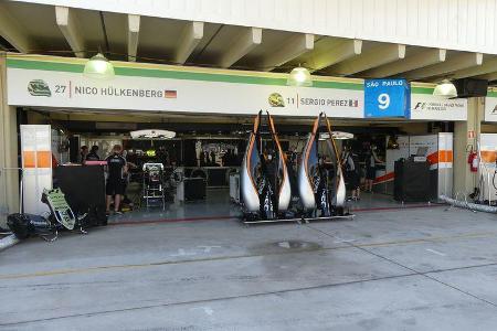 Force India - GP Brasilien - Sao Paulo - Interlagos - Donnerstag - 10.11.2016
