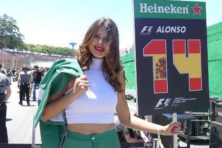 Formel 1 - Grid Girls - GP Brasilien 2017