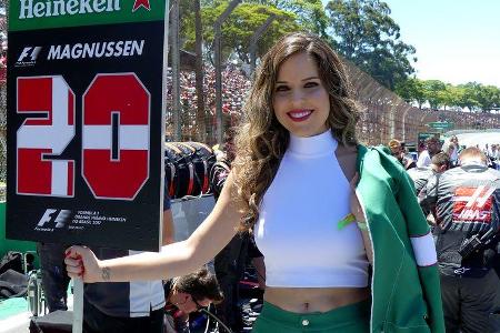 Formel 1 - Grid Girls - GP Brasilien 2017