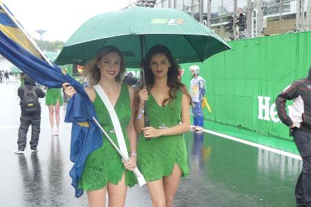 Grid Girls - GP Brasilien 2016 - Interlagos - Formel 1