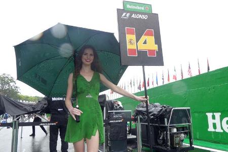 Grid Girls - GP Brasilien 2016 - Interlagos - Formel 1