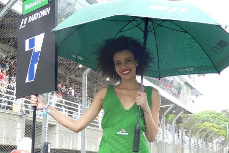 Grid Girls - GP Brasilien 2016 - Interlagos - Formel 1