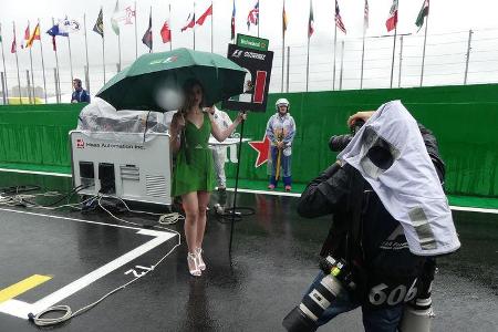 Grid Girls - GP Brasilien 2016 - Interlagos - Formel 1