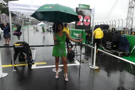 Grid Girls - GP Brasilien 2016 - Interlagos - Formel 1