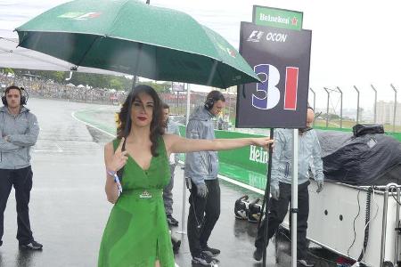 Grid Girls - GP Brasilien 2016 - Interlagos - Formel 1