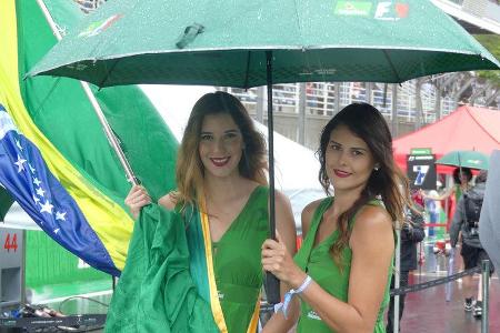 Grid Girls - GP Brasilien 2016 - Interlagos - Formel 1