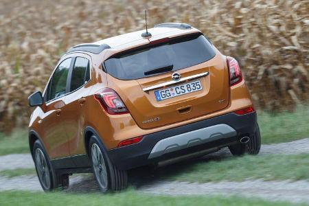 Opel Mokka X 1.6 CDTI 4x4, Heckansicht