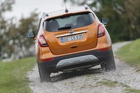 Opel Mokka X 1.6 CDTI 4x4, Heckansicht