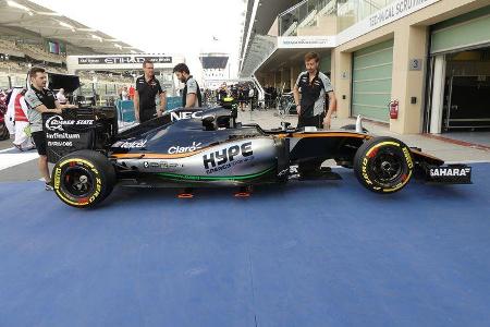 Force India - Formel 1 - GP Abu Dhabi - 24. November 2016