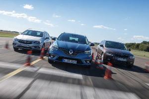 Opel Astra Sports Tourer 1.6 CDTI Ecoflex, Renault Mégane Grandtour dCi 130, Skoda Octavia Combi 2.0 TDI