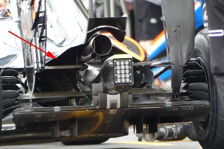 McLaren - F1 Technik - GP Mexiko 2016