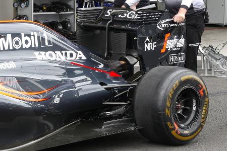 McLaren - F1 Technik - GP Mexiko 2016