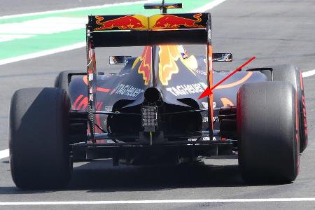 Red Bull - F1 Technik - GP Mexiko 2016