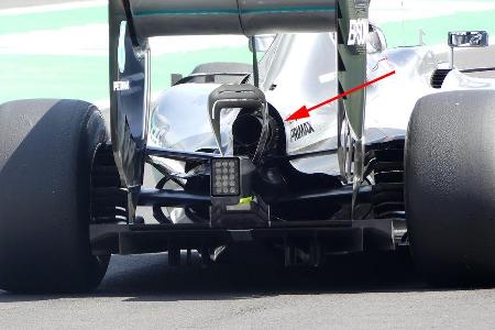 Mercedes - F1 Technik - GP Mexiko 2016