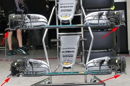Mercedes - F1 Technik - GP Mexiko 2016
