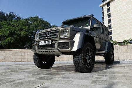 Mercedes G 500 4x4 - Carspotting - GP Abu Dhabi 2016