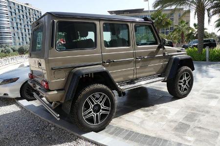 Mercedes G 500 4x4 - Carspotting - GP Abu Dhabi 2016