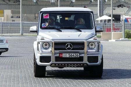 Mercedes G63 AMG - Carspotting - GP Abu Dhabi 2016