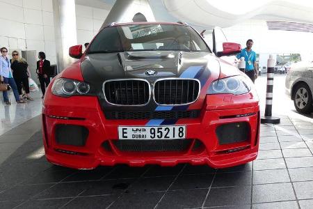 BMW X6 - Carspotting - GP Abu Dhabi 2016