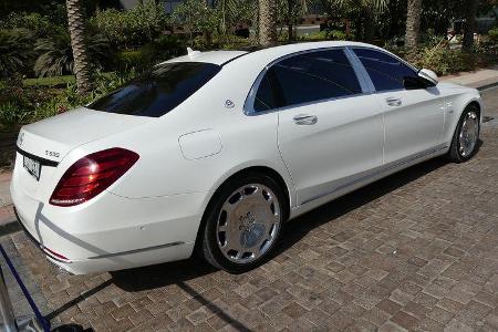 Maybach Mercedes S500 - Carspotting - GP Abu Dhabi 2016