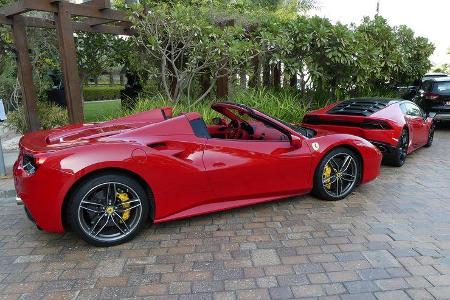 Ferrari 488 Spider - Carspotting - GP Abu Dhabi 2016