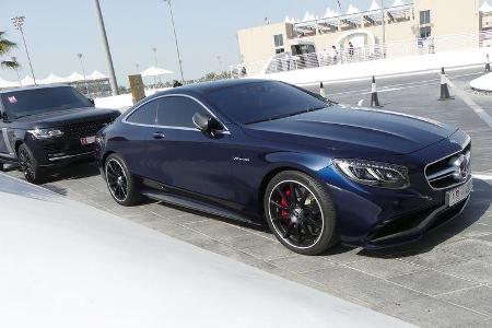 Mercedes S63 AMG Coupé - Carspotting - GP Abu Dhabi 2016