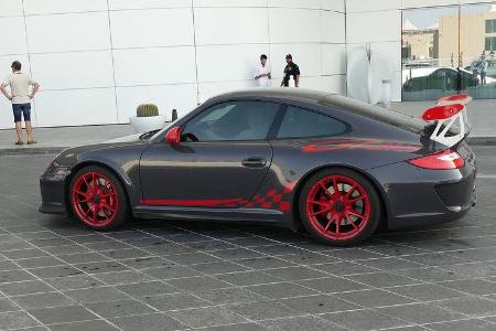 Porsche 911 GT3 RS - Carspotting - GP Abu Dhabi 2016