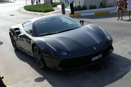 Ferrari 488 - Carspotting - GP Abu Dhabi 2016