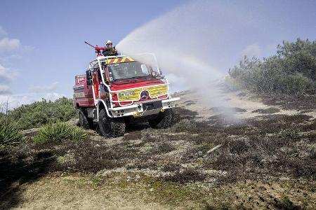 Mercedes-Benz Unimog hochgeländegängig Euro VI U 4023/U 5023 - Feuerwehr Waldbrandbekämpung Südfrankreich